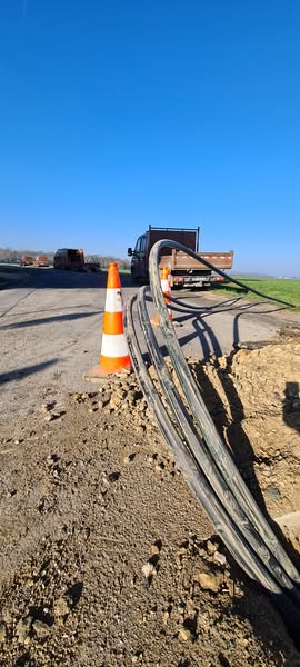 Installation de la Fibre à VSD : enfin (les opérations ont un an de retard par rapport à nos voisins…).