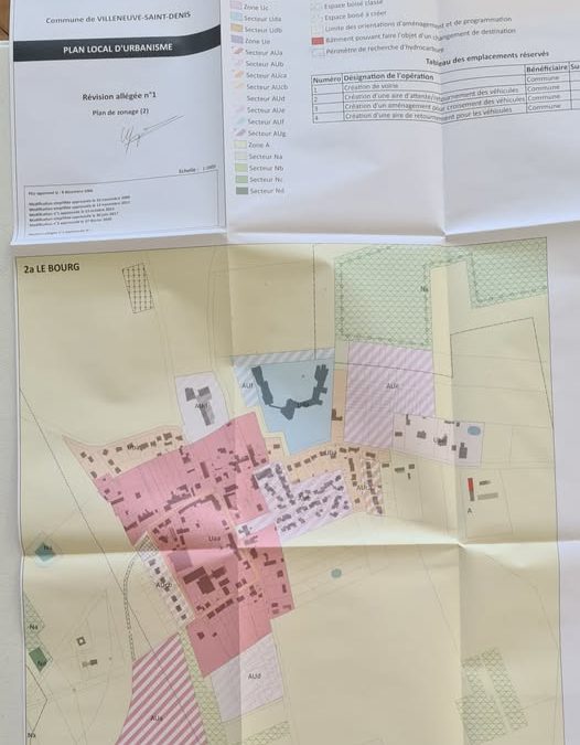 Participation à l’enquête publique / plan local d’urbanisme : enfin une réponse à notre question concernant la hauteur de la future antenne.