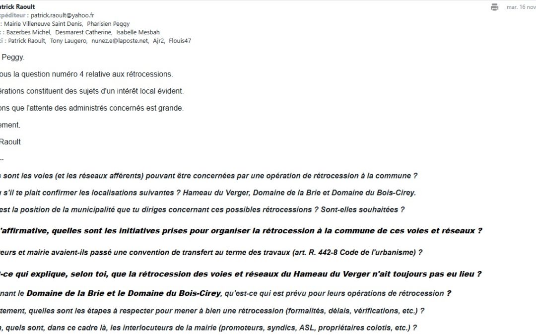 Représenter la population : nos questions écrites à la Municipalité en 2021 🖋
