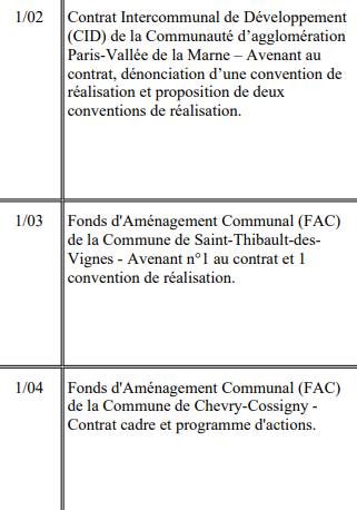 Photo montrant les participants à la réunion. Une affiche évoquant les partenariats avec les Communes et les Intercommunalités. Une photo de trois décisions adoptées par le CD77