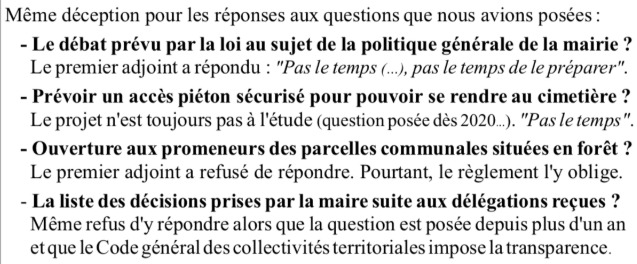 22 décembre 2022 : une réunion pour rien 😢