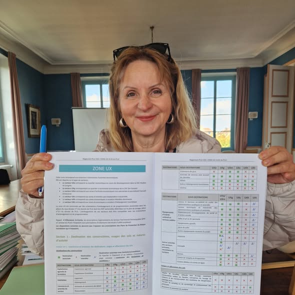 4 octobre 2025, rencontre avec les membres de la Commission d’enquête du projet de PLUI : identification d’une possible erreur de cartographie dans un des documents présentés par VEA.
