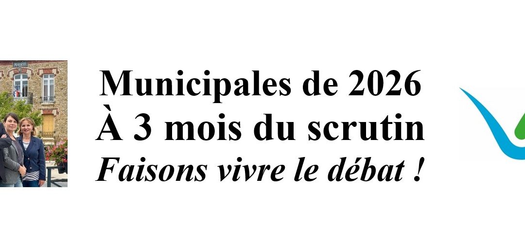 15 décembre 2025 : l&rsquo;élection est dans 3 mois, elle engagera la Commune jusqu&rsquo;en 2032. Merci aux habitants qui nous ont adressé leurs témoignages et partagé leurs réflexions 🙏. Démocratie locale 👍