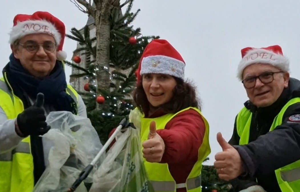 20 décembre 2025 : le ramassage de Noël, c&rsquo;est parti ! Hameau du verger + rues Sainte-Christine et Saint-Denis.