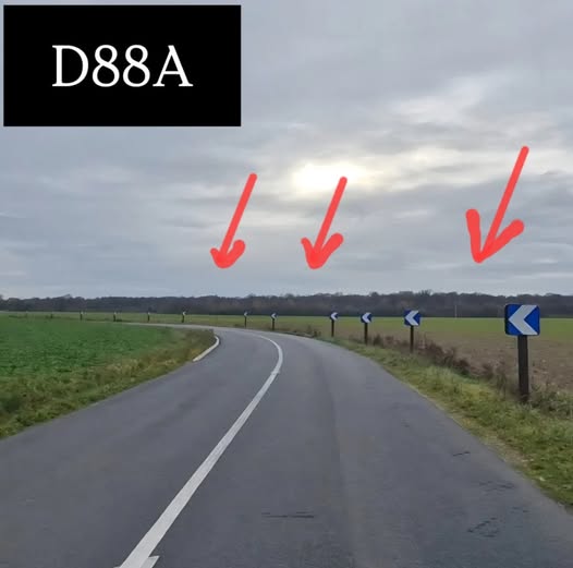 6 décembre 2025 : D88A, encore des poteaux J4 arrachés…