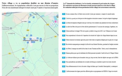 Des équipements et des services répondant aux attentes des habitants